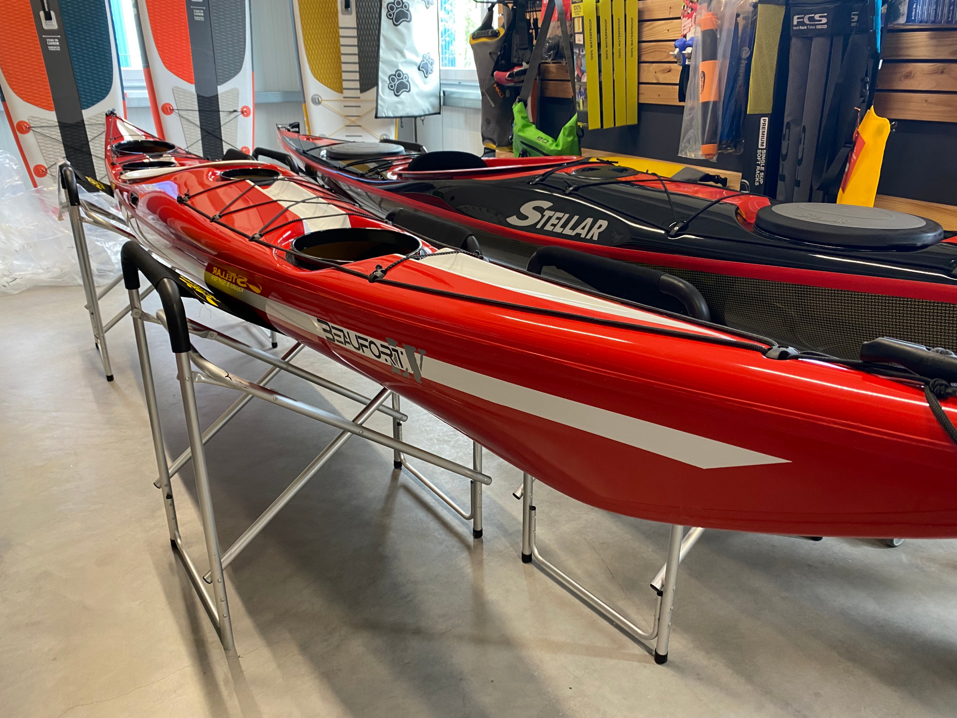 SKIM Beaufort LV Rockhopper Rot / Weiß SKIM kayaks